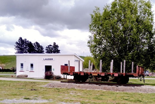 Lauder Station Repaint Wagon