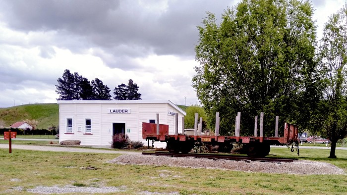 Lauder Station Repaint Wagon