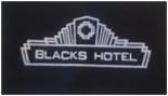 Blacks hotel logo