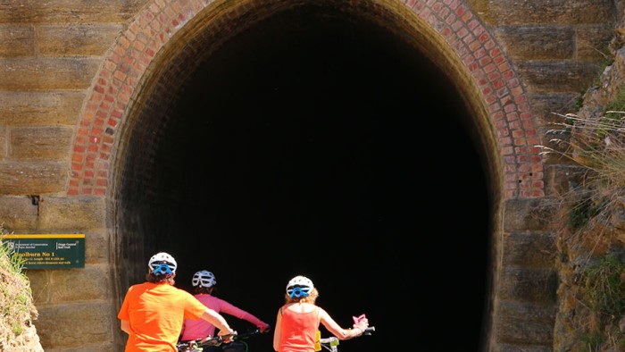 otago central rail trail entering tunnel.thumb