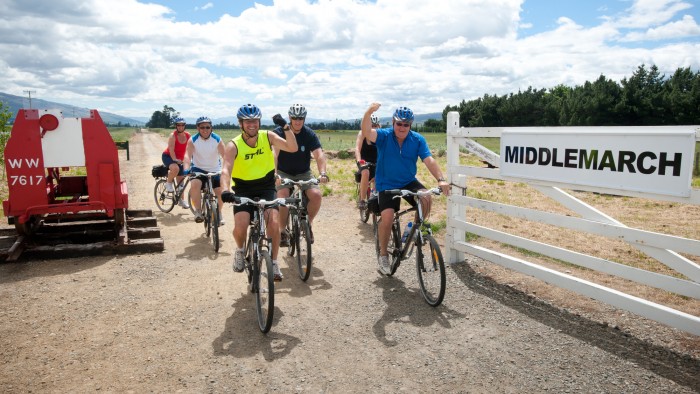 Trail Journeys Closeup group finishing in MM