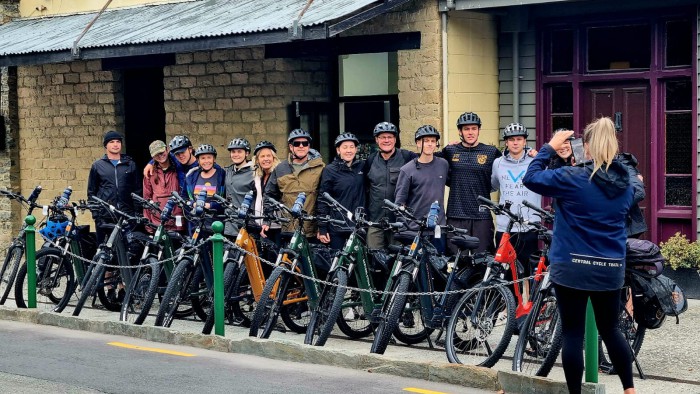 CCT riders in Clyde