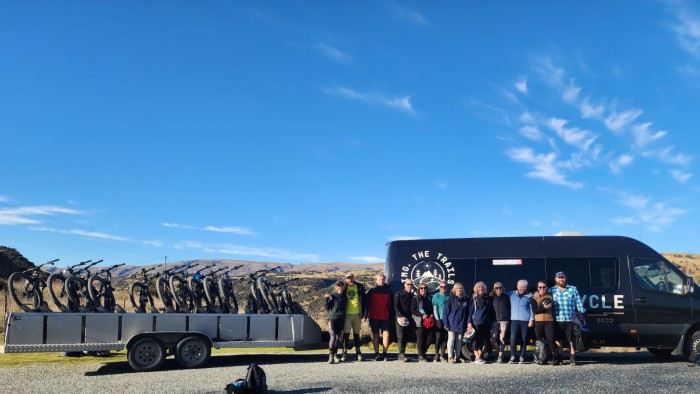 Full van and trailer